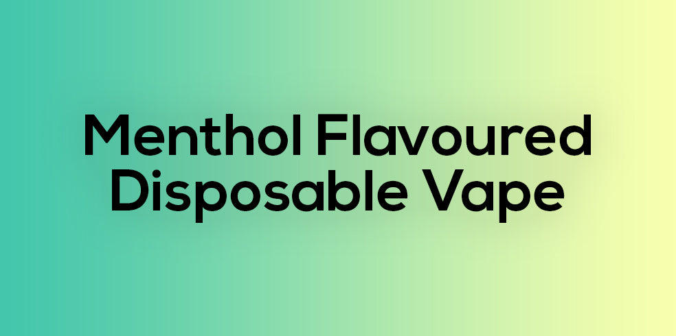 Menthol Disposable vapes