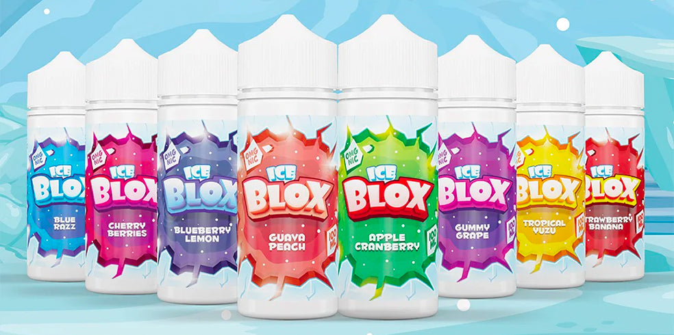 Ice Blox E-Liquids, 100ml Short Fills