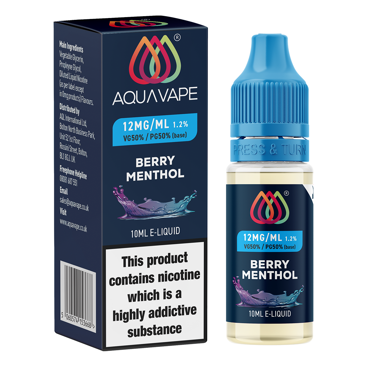 vampire vape berry menthol Vampire Vape Aroma Berry Menthol 10 ml 12 mg main image 0