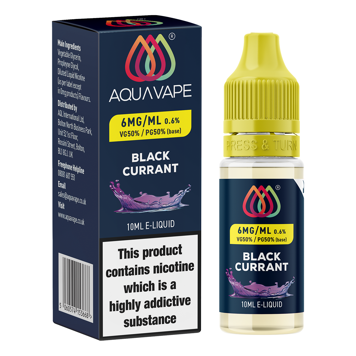 elfbar elfa master akku E-Liquids - E-Liquid Flavours - Fruit - Blackcurrant main image 1