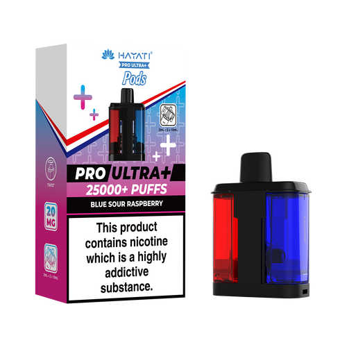 Blue Sour Raspberry Hayati Pro Ultra Plus Refill Pack