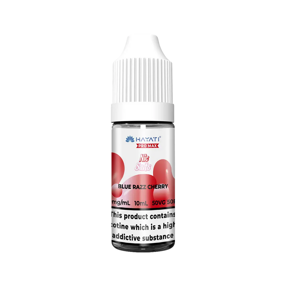 blue razz cherry nic salt by hayati pro max 10ml