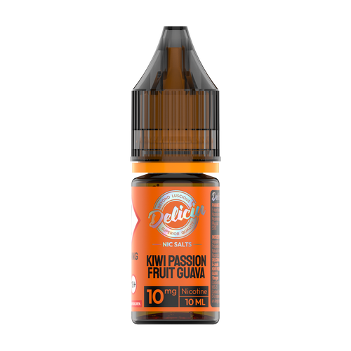 Kiwi Passion Fruit Guava Nic Salt by Deliciu 10ml 10mg