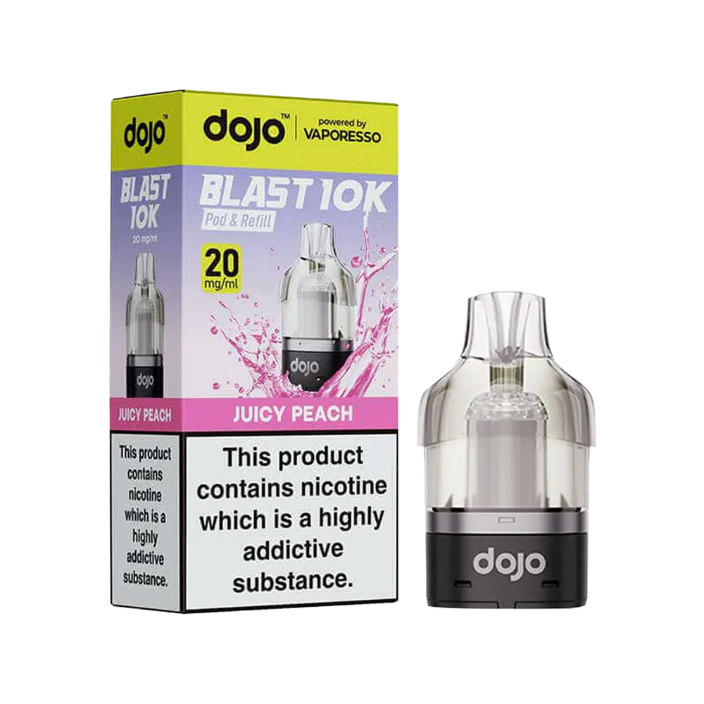 dojo blast 10k refill juicy peach