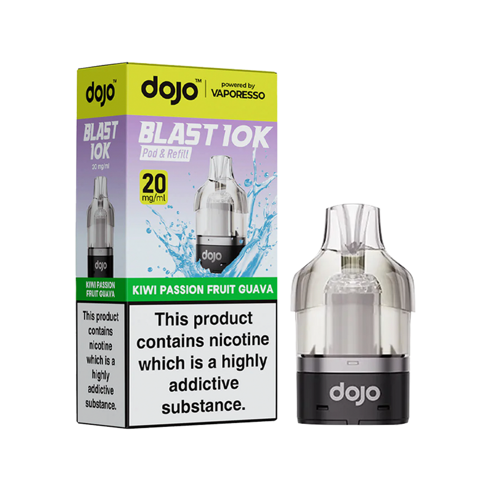 dojo blast 10k refill kiwi passion fruit guava
