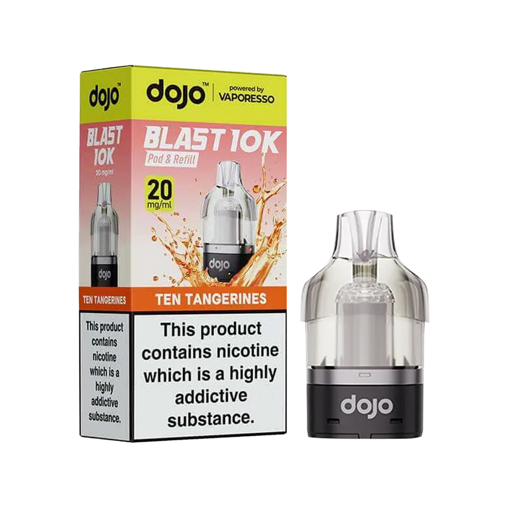 dojo blast 10k refill ten tangerines