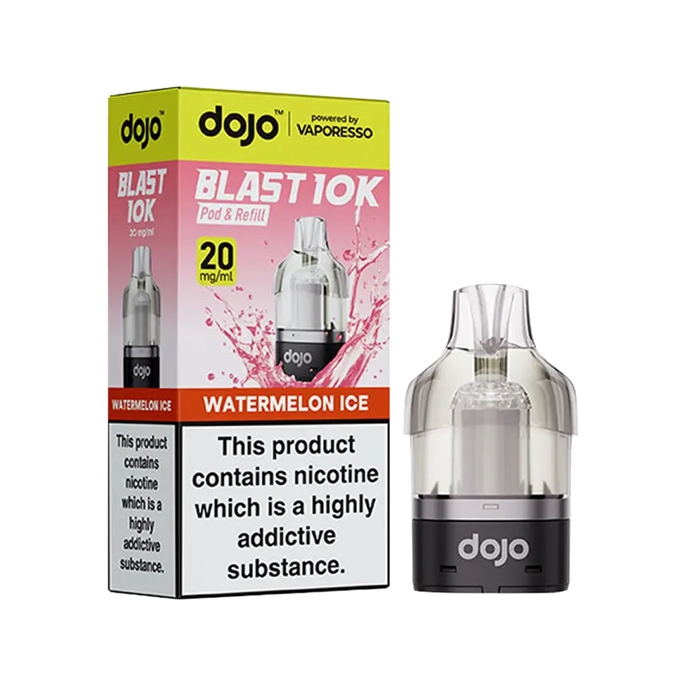 Watermelon Ice Dojo Blast 10K Refill Pack