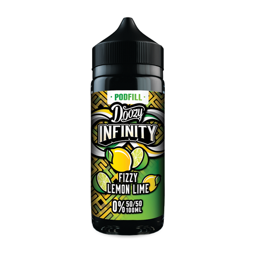 Fizzy Lemon Lime 50/50 100ml by Doozy Infinity