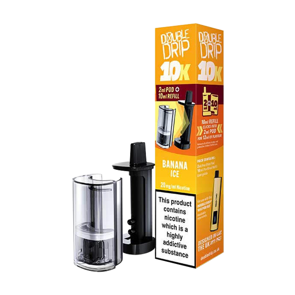 Banana Ice Double Drip 10K Refill Pack