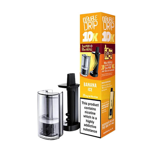 Banana Ice Double Drip 10K Refill Pack