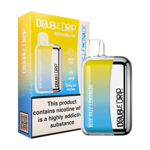 Blue Razz Lemonade Double Drip Disposable Vape