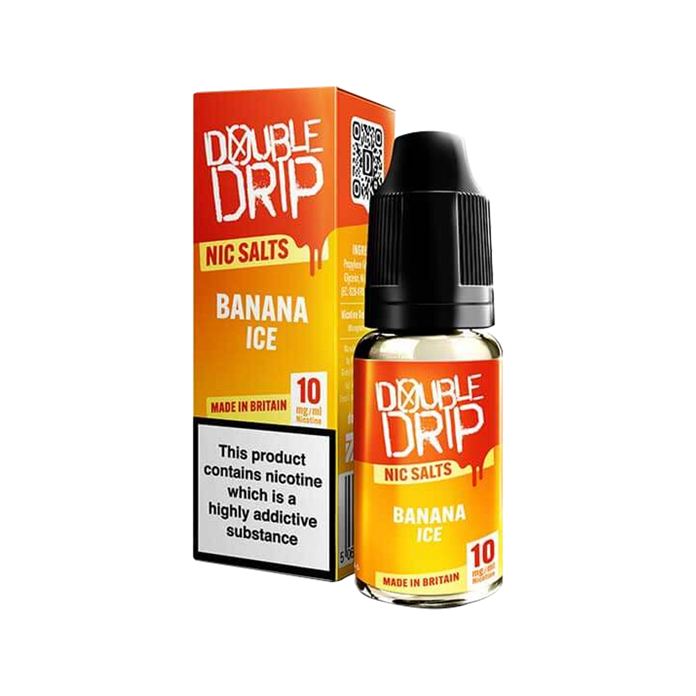 Banana Ice Nic Salt by Double Drip