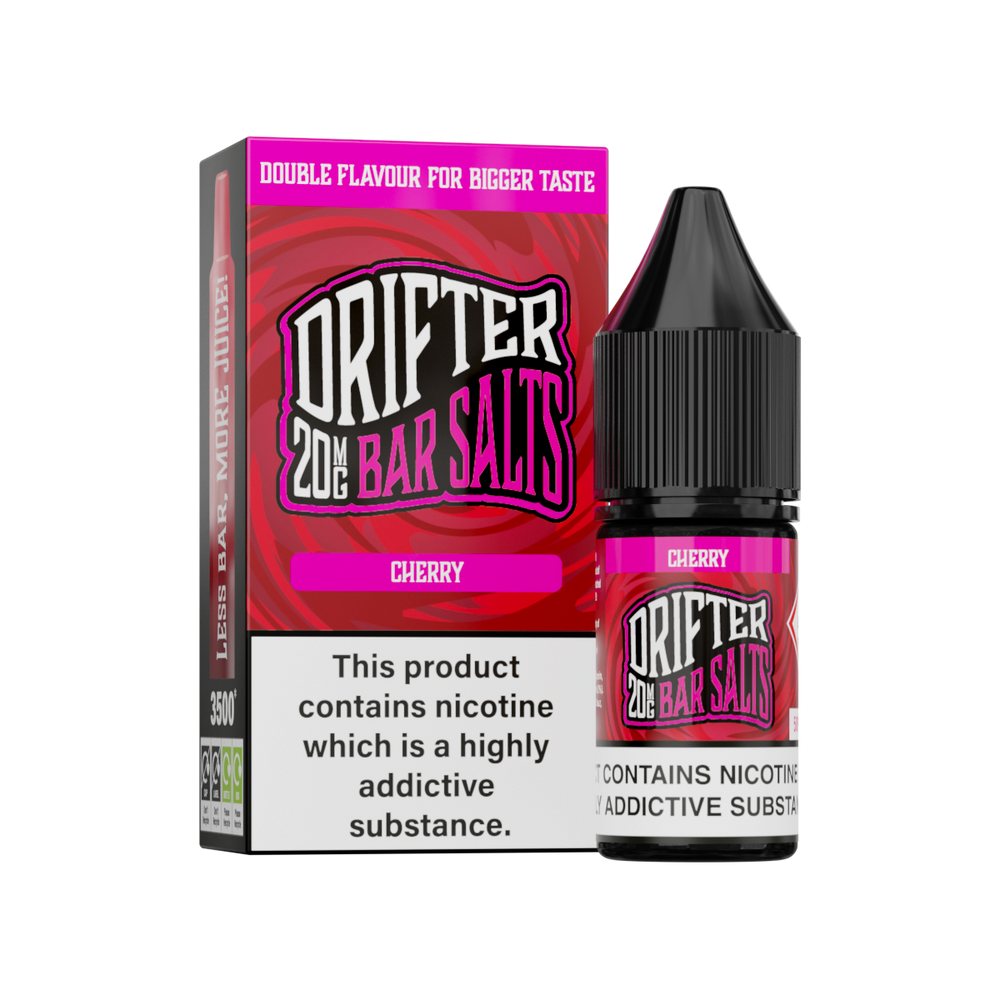 Cherry Nic Salt by Drifter Bar Salts 10ml 20mg