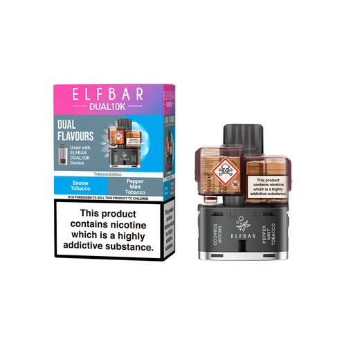 Tobacco Edition Elfbar Dual 10k Refill Pack