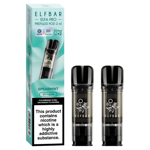 Spearmint Elf Bar Elfa Pro Pods