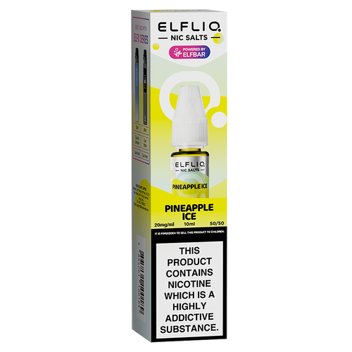 Pineapple Ice Elfliq Nic Salt by Elf Bar - 10ml