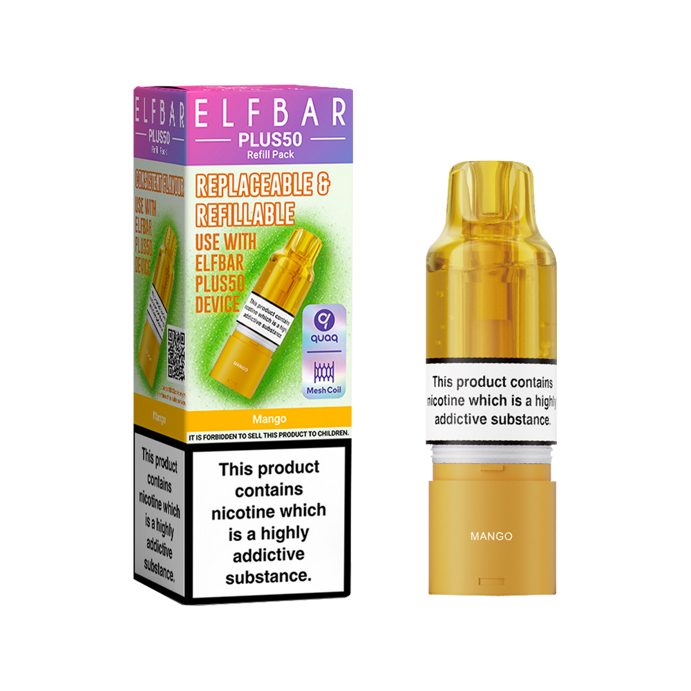 Mango ElfBar Plus 50 Refill Pack