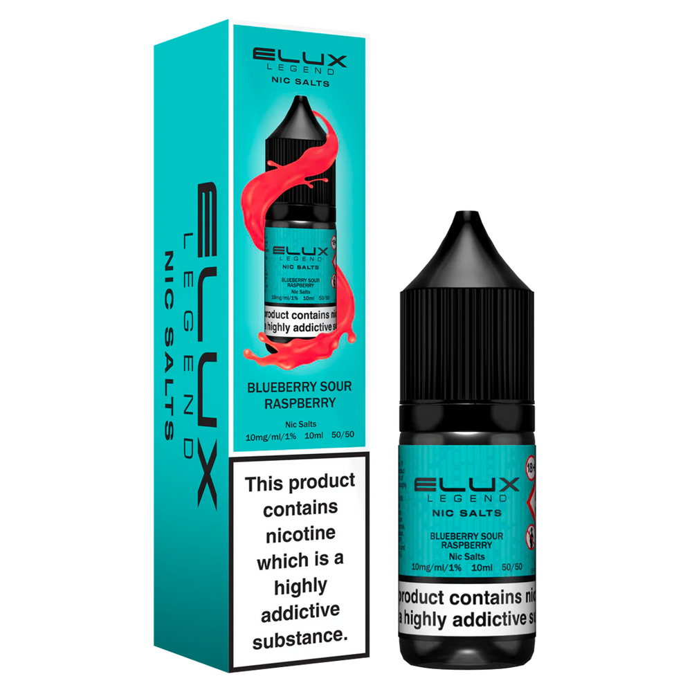 Blueberry Sour Raspberry Nic Salt by Elux 10ml