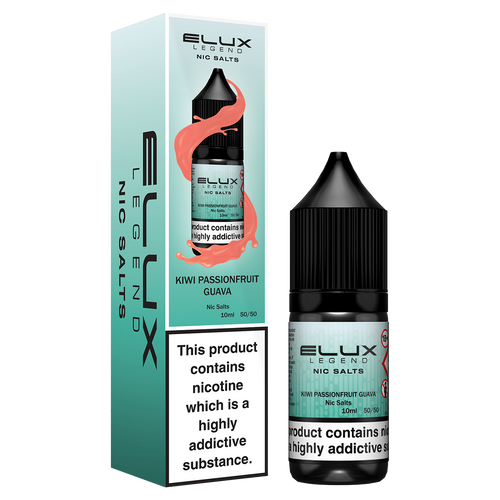 Kiwi Passionfruit Guava Nic Salt by Elux 10ml