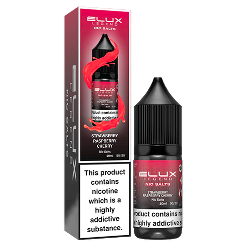 Strawberry Raspberry Cherry Nic Salt by Elux 10ml