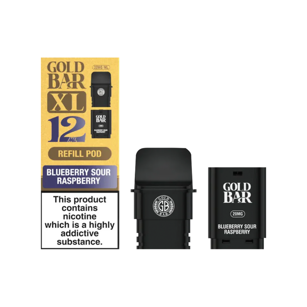 Blueberry Sour Raspberry Gold Bar XL Refill Pack
