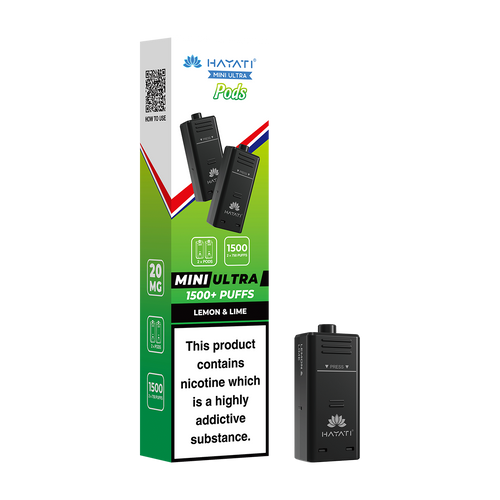 hayati mini ultra pods lemon and lime