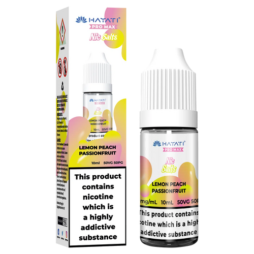 Lemon Peach Passionfruit Nic Salt by Hayati Pro Max 10ml