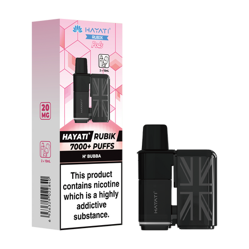 hayati rubik 7000 refill pods h bubba