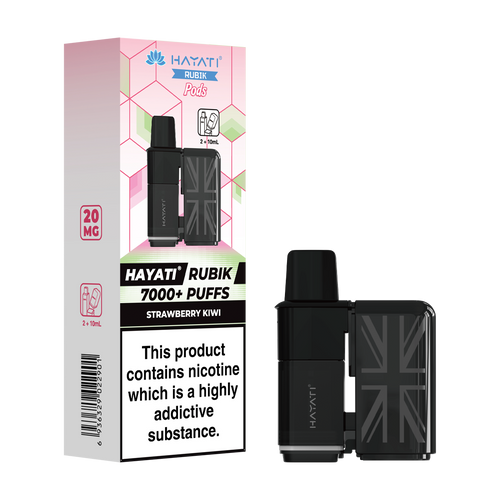 hayati rubik 7000 refill pods strawberry kiwi