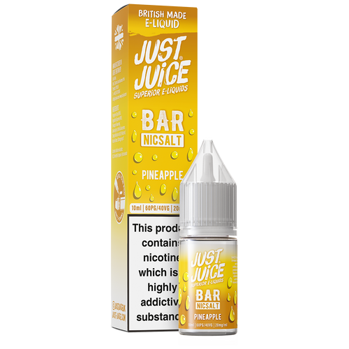 Pineapple Bar Nic Salt by Just Juice 10ml 20mg