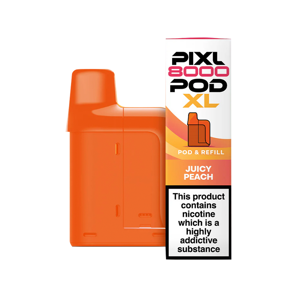 Juicy Peach Pixl 8000 Refill Pack