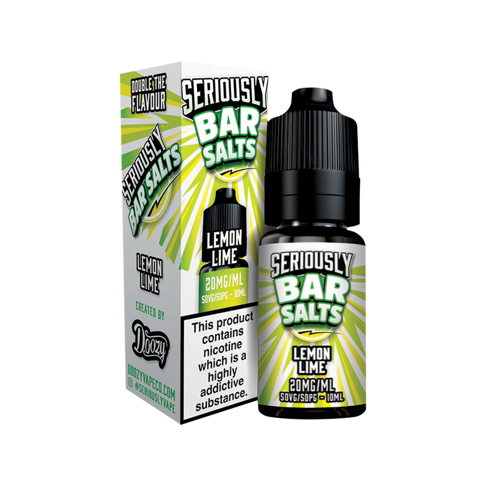 Lemon Lime Nic Salt by Seriously Bar Salts