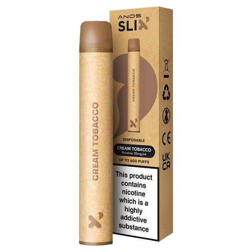 Cream Tobacco Slix Disposable Vape