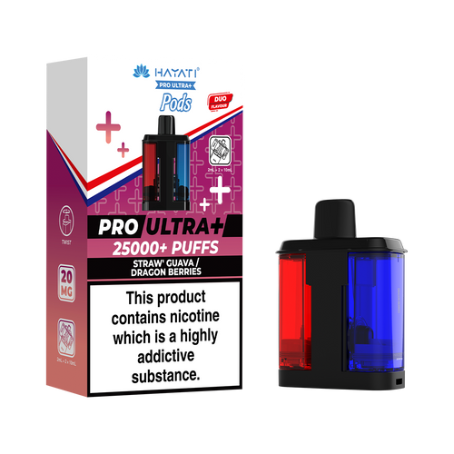 Straw' Guava / Dragon Berries Hayati Pro Ultra Plus Refill Pack
