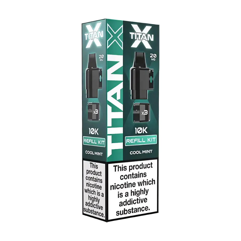 titan x prefilled pods cool mint