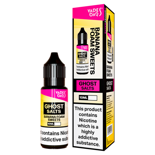 Banana Foam Sweets Ghost Salts by Vapes Bars 10ml