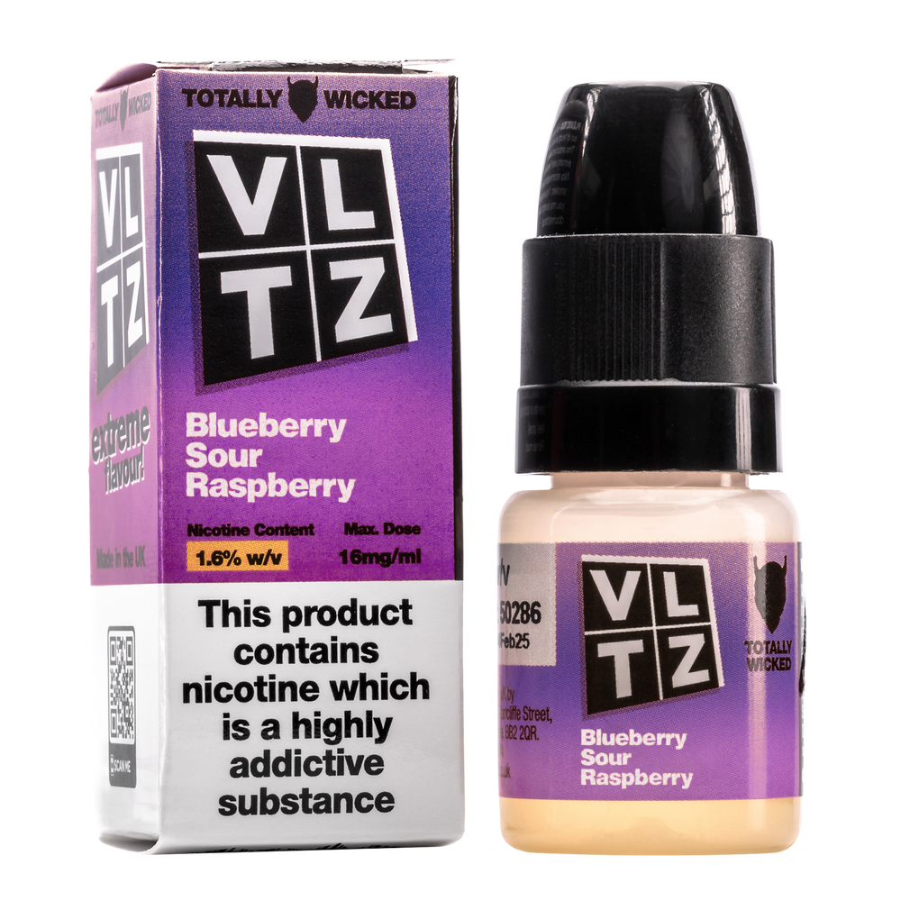 vltz eliquid blueberry sour raspberry nic salt vltz