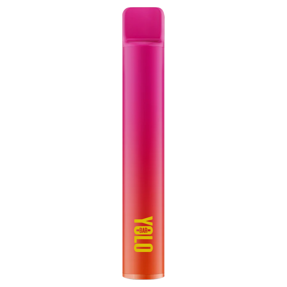 Rhubarb Raspberry Orange YOLO Bar M600 Disposable Vape