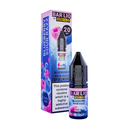 zeus juice barliq blueberry sour razz 20mg 10ml nicotine salts