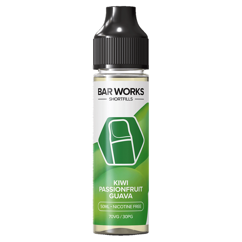 Kiwi Passionfruit Guava Shortfill by Bar Works - 50ml