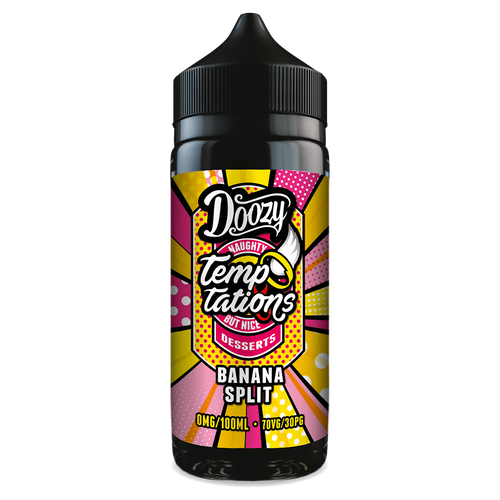 Banana Split Shortfill by Doozy Temptations 100ml