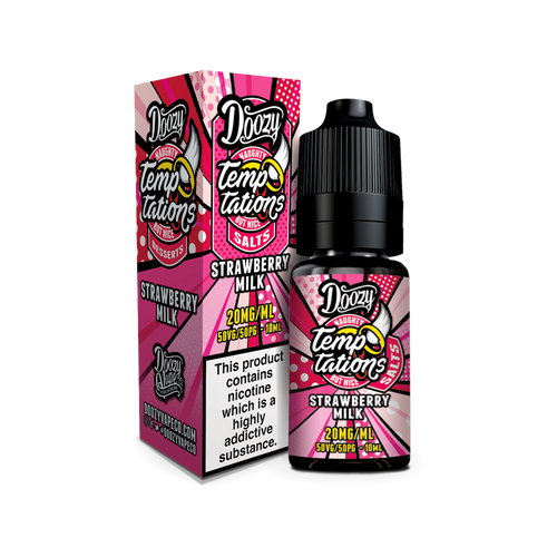 Strawberry Milk Nic Salt by Doozy Temptations 10ml