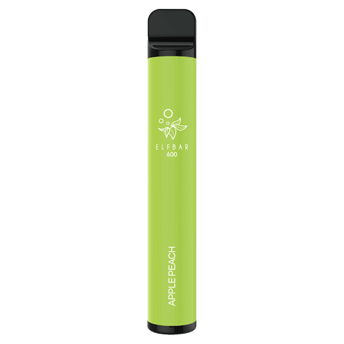 Apple Peach Elf Bar 600 Disposable Device