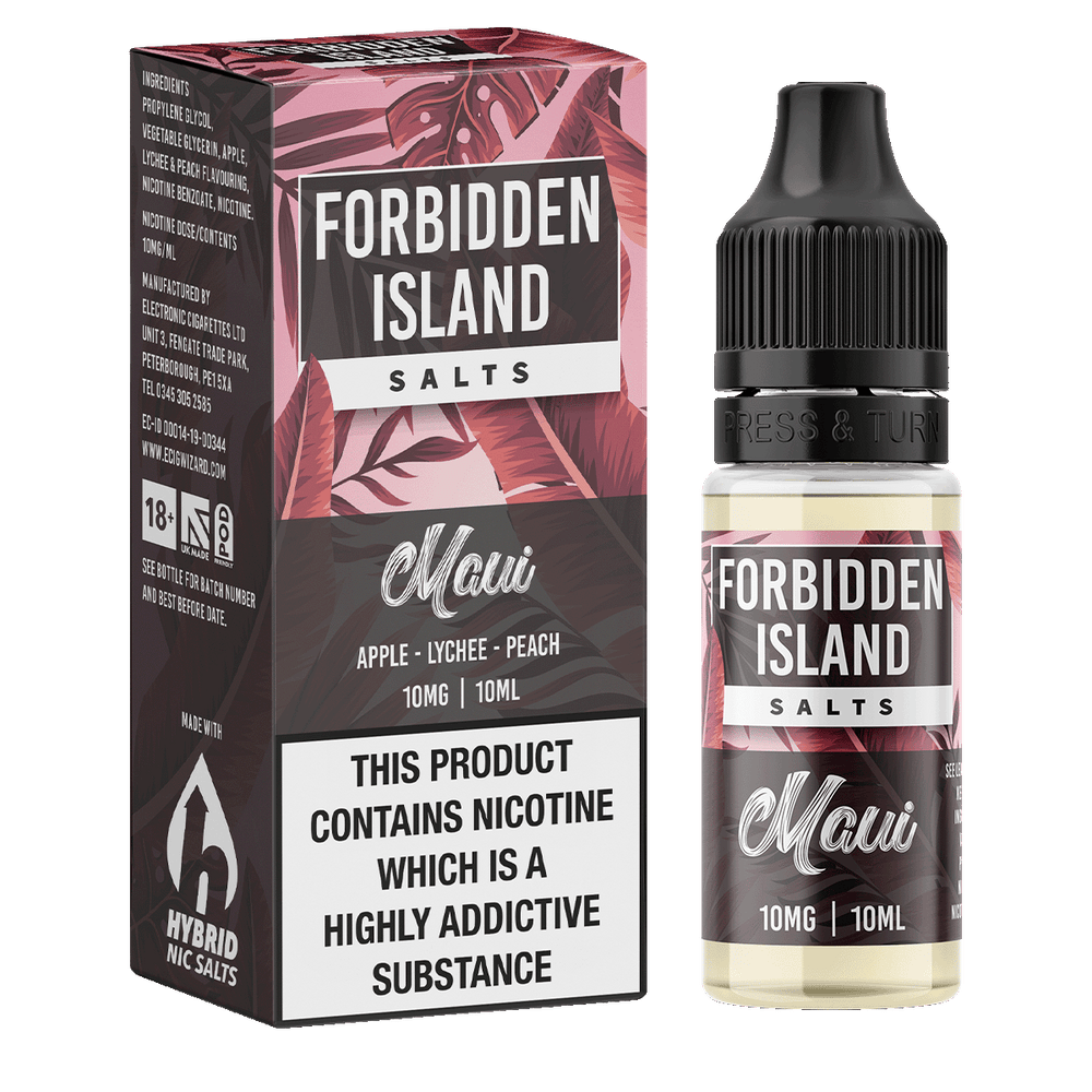 Forbidden Island Maui Hybrid Nic Salt - 10ml 10mg