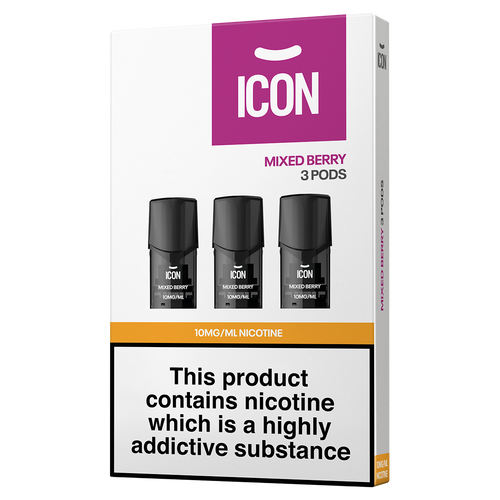 ICON Vape Mixed Berry Pods (Pack of 3) 10mg