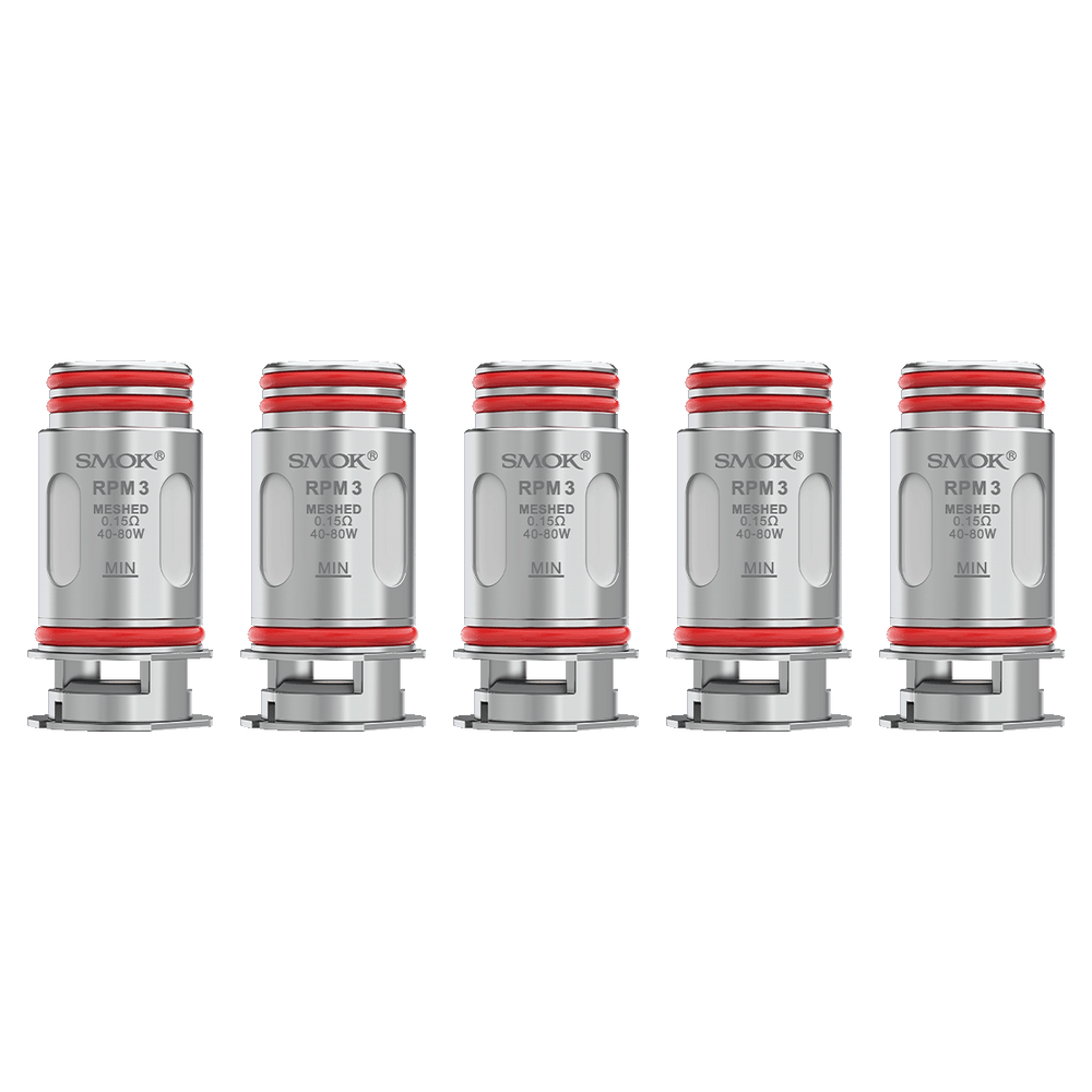 SMOK RPM 3 0.15ohm Replacement Coils (Pack of 5)