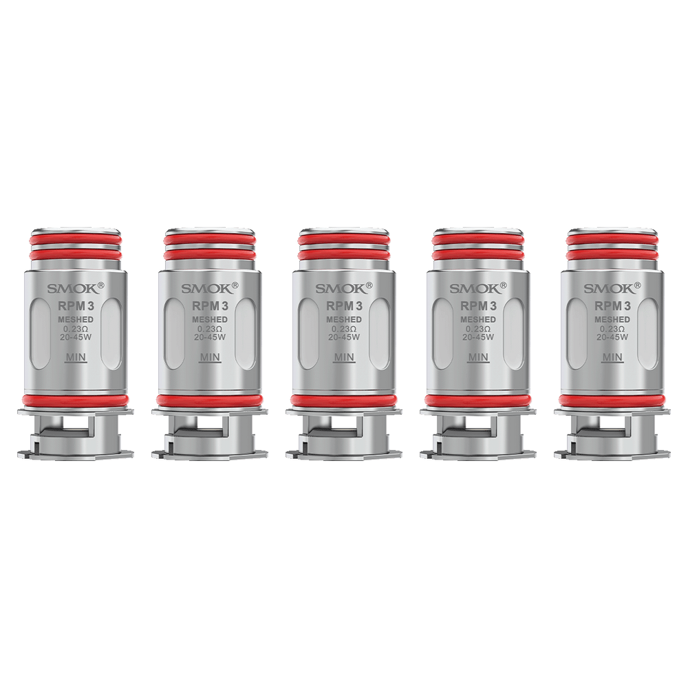 SMOK RPM 3 0.23ohm Replacement Coils (Pack of 5)