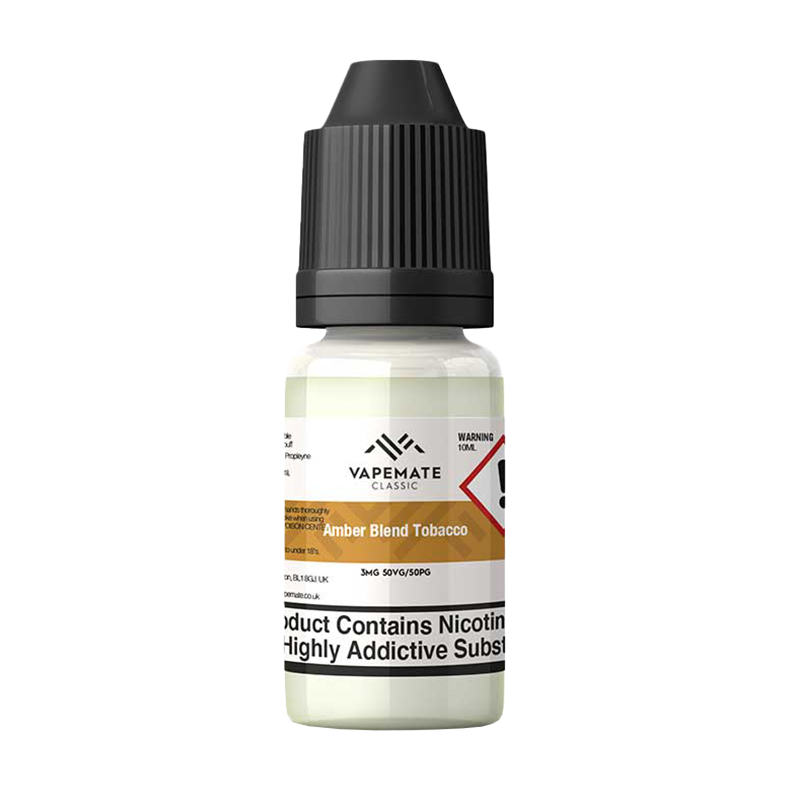 Vapemate Classic Amber Blend Tobacco 10ml