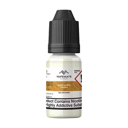 Vapemate Classic American Gold Tobacco 10ml