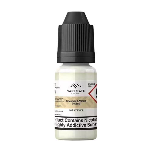 Vapemate Classic Cinnamon & Vanilla Custard 10ml